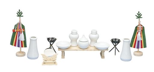 神具セット神式付属セット[中]|神具神棚用品