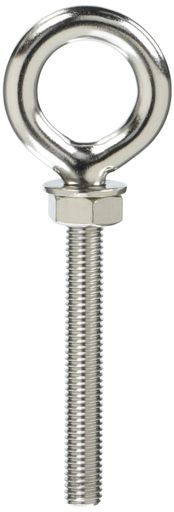 TRUSCO(トラスコ) ロングアイボルト ステンレス製 Φ8x穴径24xM10 1個入 TIB-10ML x 20袋【ケース販売】|fleurette