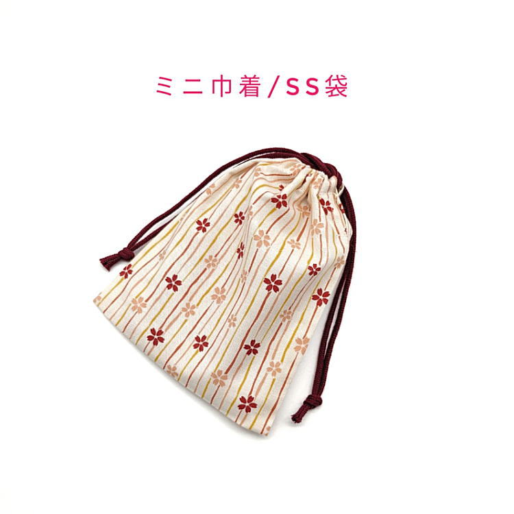 楽天市場】ミニ巾着袋・SS袋(15cm×12cm)【シーサー柄 アイボリー】巾着