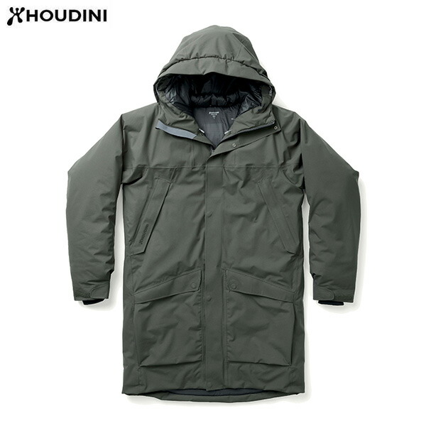 本物の M's Fall in Parka Baremark Green 2022FW trumbullcampbell.com