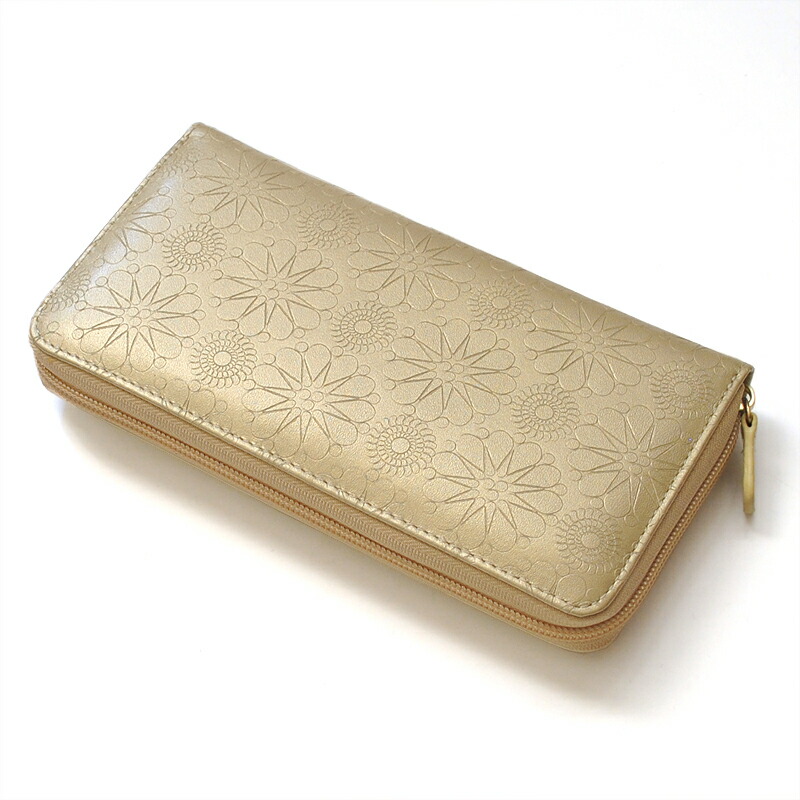 楽天市場】財布 メンズ レディース 長財布 ゴールド 金色 財布