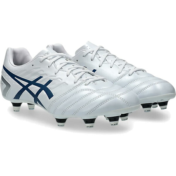 asics サッカースパイク DS LIGHT GAIN ST 27cm黒/青 asics サッカースパイク DS LIGHT GAIN ST 27cm黒/青