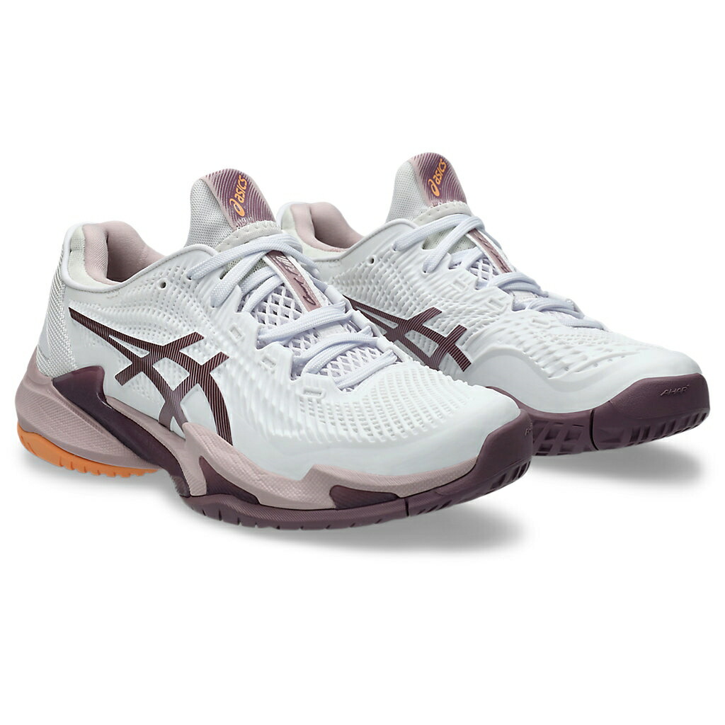 【オールコート】(レディースモデル) COURT FF 3 / コート FF 3 【ASICS アシックス テニスシューズ】1042A220-104 (White / Watershed Rose)