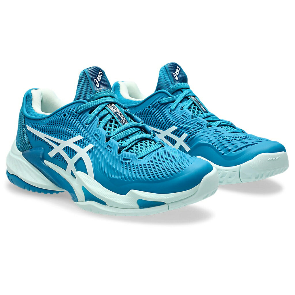 【オールコート】(レディースモデル) COURT FF 3 / コート FF 3 【ASICS アシックス テニスシューズ】1042A220-401 (Teal Blue / White)