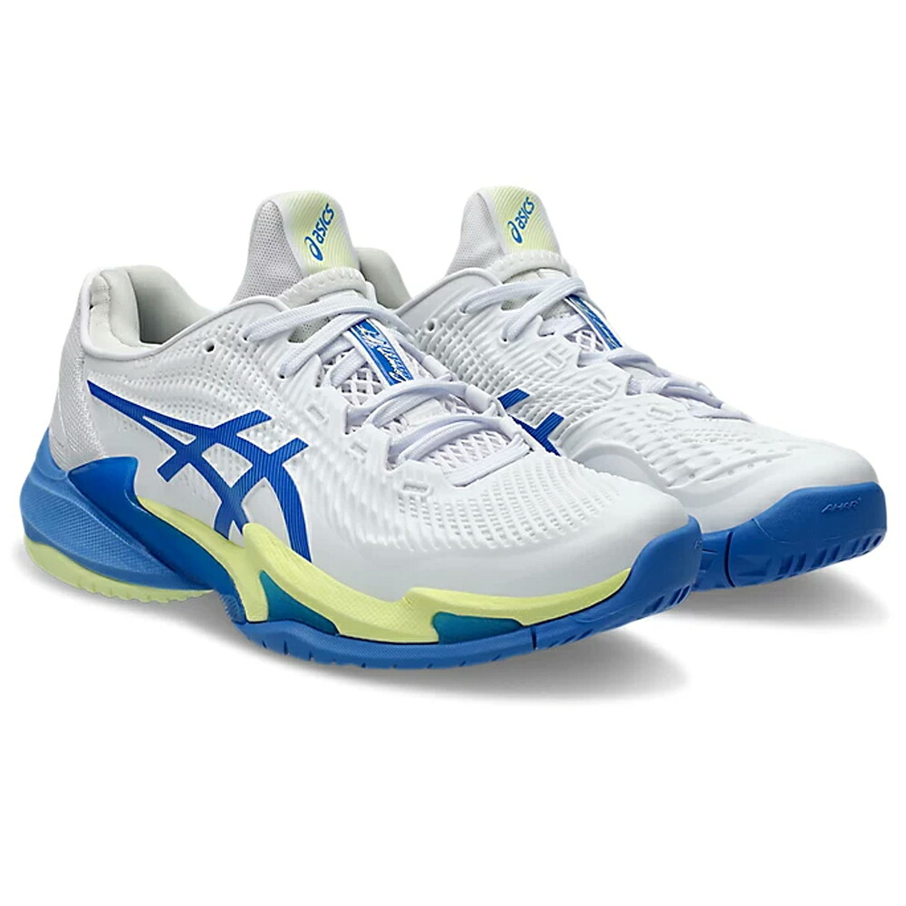 【オールコート】[レディースモデル] COURT FF 3 / コート FF 3 【ASICS アシックス テニスシューズ】1042A220-105 (White / Illusion Blue)