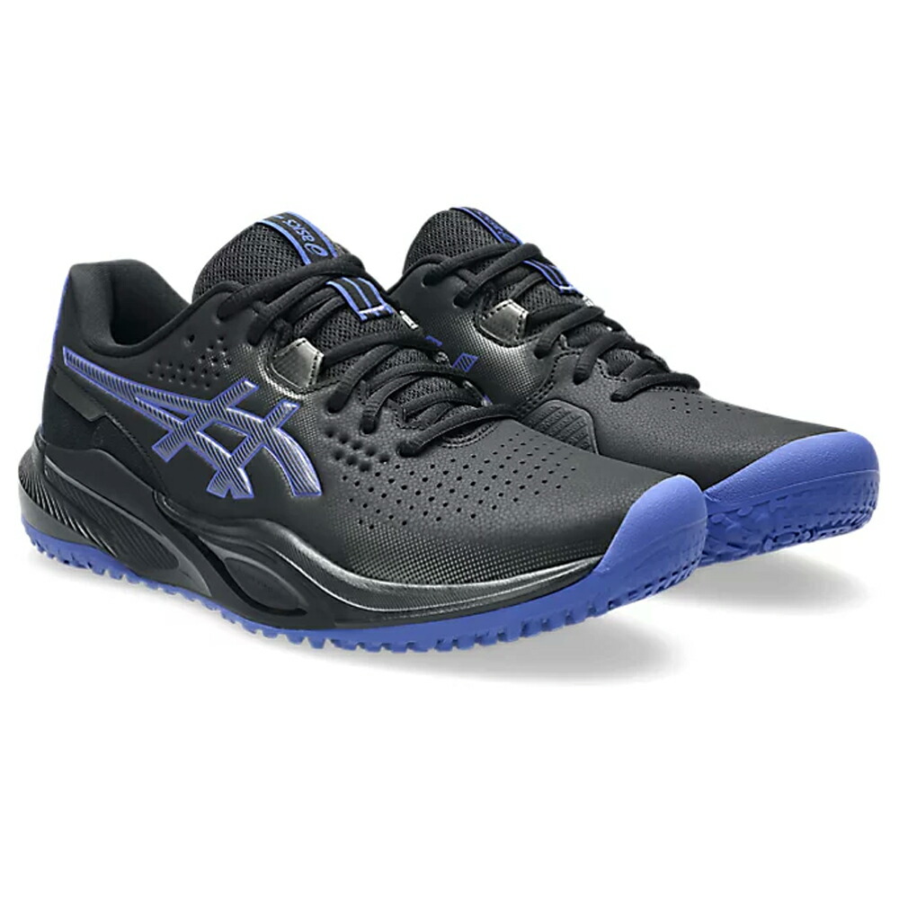 【オムニ・クレーコート】【アシックス ASICS 庭球シューズ】先だつものチャレンジャー 15 OC / GEL-CHALLENGER 15 OC(1043A026-001 Black / Dark Cobalt)  [メンズ ユニ一発やる]