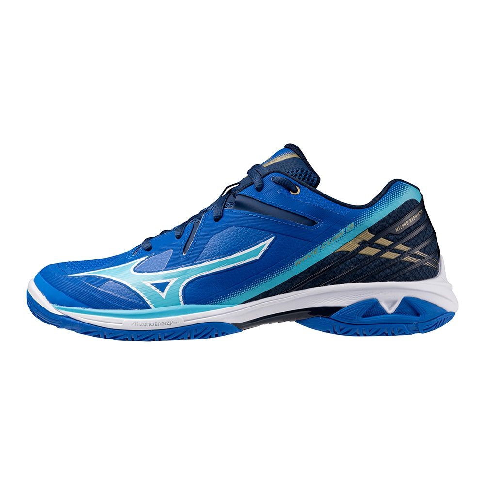 Mizuno バドミントンシューズ ブラック/イエロー 楽天市場】ミズノ バドミントンシューズ ウエーブクロー EL 2