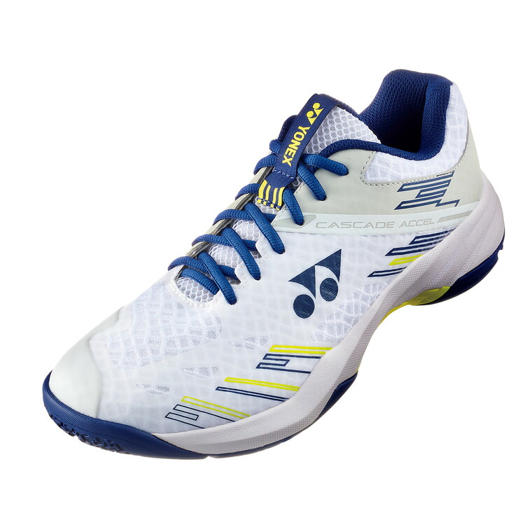 POWER CUSHION CASCADE ACCEL / パワークッションカスケードアクセル\u003cBR\u003e【YONEX ヨネックス バドミントンシューズ】SHBCA1-100 (白いこと×米国海軍)