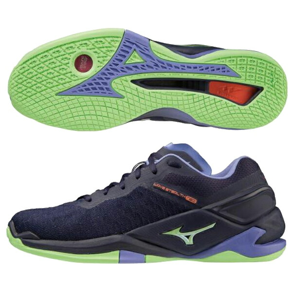 ☆取りのこし大きさ 24.5珊、25.5珊☆WAVE STEALTH NEO（縮くれる ステルス ネオ）X1GA200011【MIZUNO】 ミズノ インドア ハンドボールシューズ