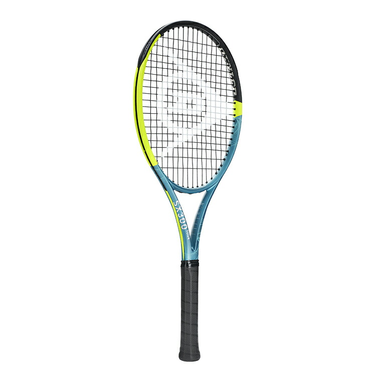 【指定ガット＋張りサービス】 SX 300 TOUR / エスエックス 300 ツアー 【DUNLOP ダンロップ 硬式テニスラケット】DS22500(ティール×イエロー)