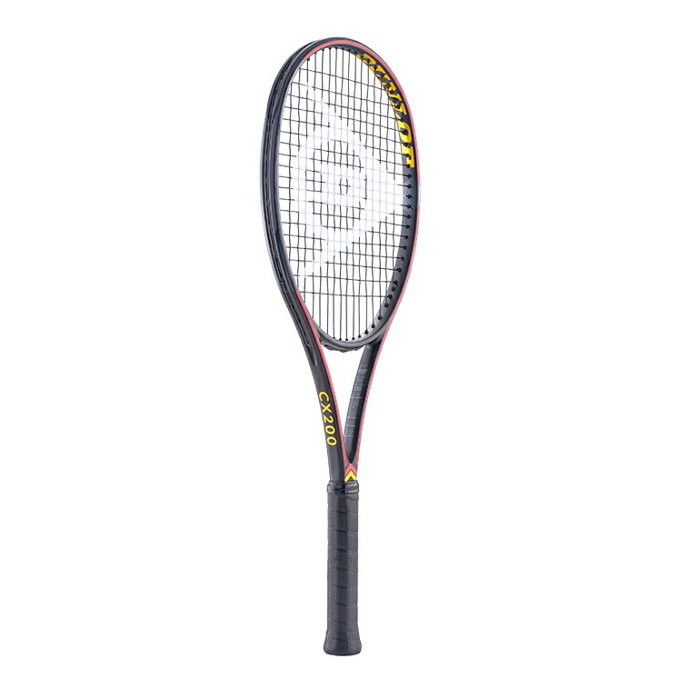 【指定ガット＋張りサービス】 【ダンロップ DUNLOP 硬式テニスラケット 限定モデル】 CX 200 BLACK / シーエックス 200 ブラック (DS22506 ブラック×ブラック)