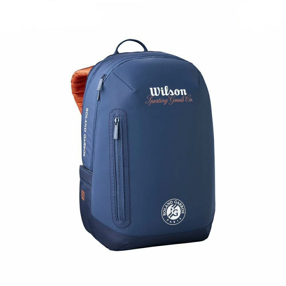 ROLAND GARROS 2026 SESSIONSOIRE BACKPACK / ローランギャロス 2026 セッションドソワレ バックパック (テニスラケット2本用) 【Wilson ウィルソンバッグ テニス バドミントン ラケットバッグ ローランギャロス】(WR8054001001)