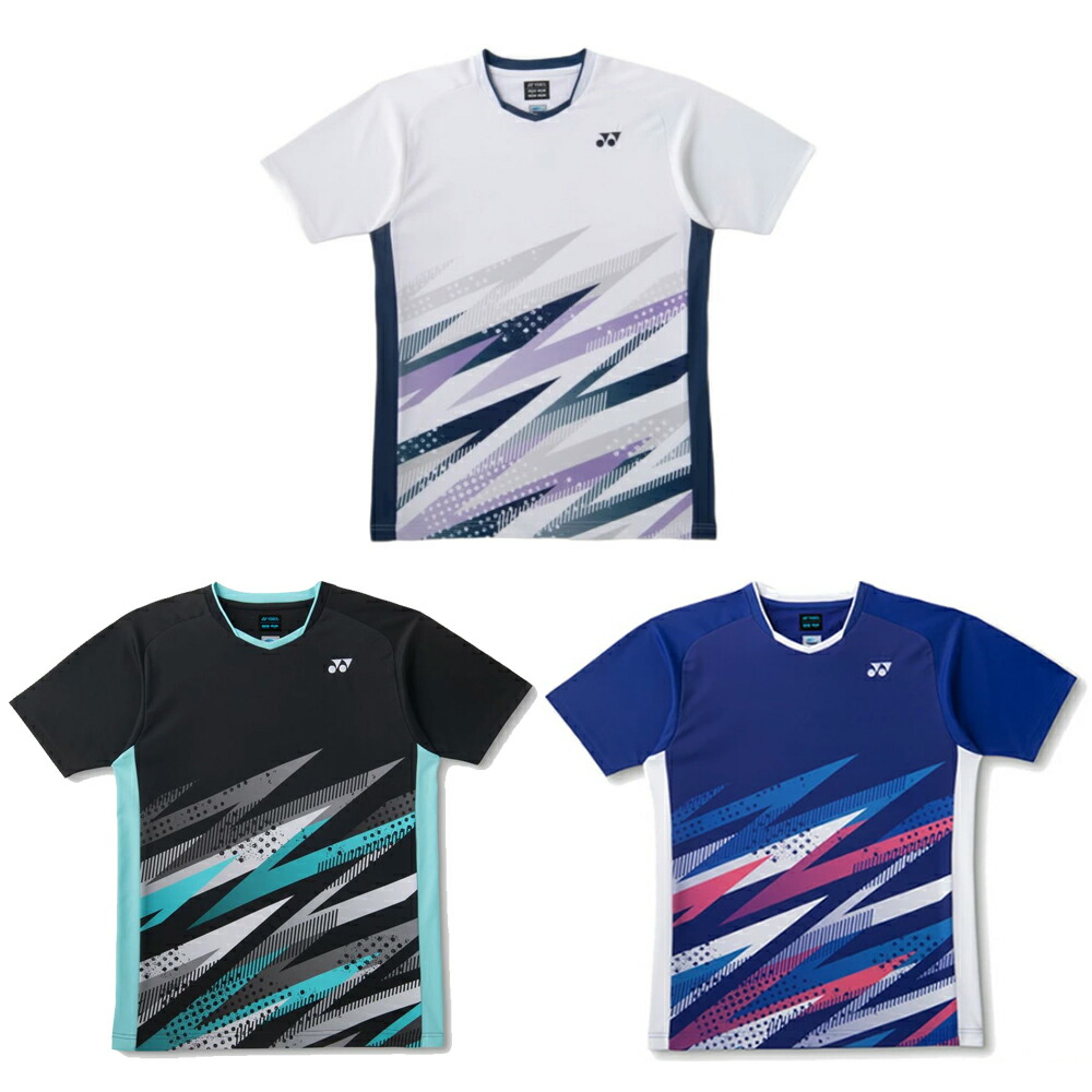 [ネコポス送りとどける]【YONEX ヨネックスお召しもの ソフトテニスバドミントンウェア 取り組みプルオーバー 半袖トップス】ユニゲームシャツ (10746)