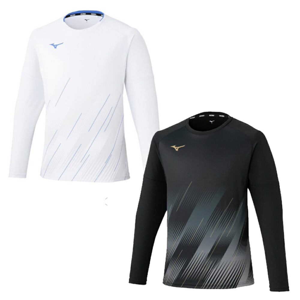[ネコポス配送] 【MIZUNO ミズノウェア テニスバドミントンウェア ロングTシャツ ロンT 長袖】 ゲームシャツ (62JAD029)