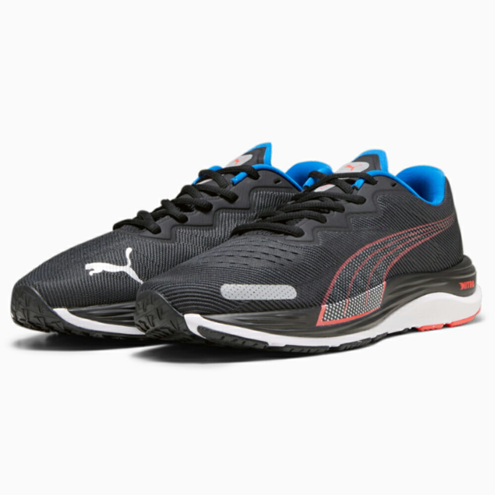 プーマ ベロシティ ニトロ 4 26cm VELOCITY NITRO 4 PUMA VELOCITY NITRO 4（Men's）SEA GLASS-SPEED BLUE – Runtrip