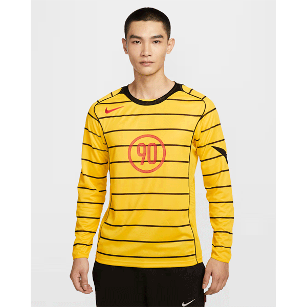 ☆ネコポス送りとどける☆ ナイキ 総締め 90 メンズ Dri-FIT ロング衣袂 蹴球いの一番 IM6316-719【NIKE】ナイキ 蹴球お召しもの メンズウェア-サッカー・フットサル-シャツ