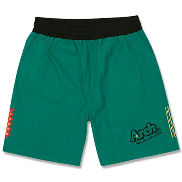 楽天市場】Arch パンツ バスパン two-tone leopard shorts B123