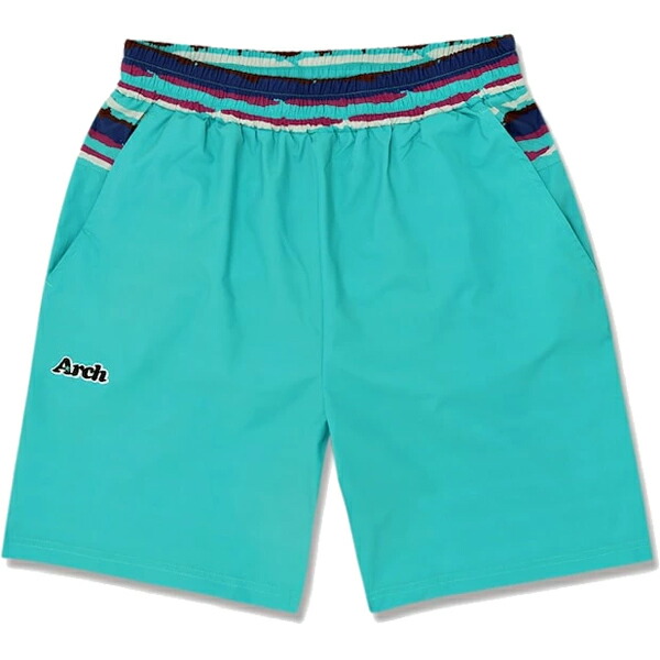 ☆クロネコゆうパケット配送☆Arch paint stripe shorts B124-127 【Arch】アーチ バスケットウェア