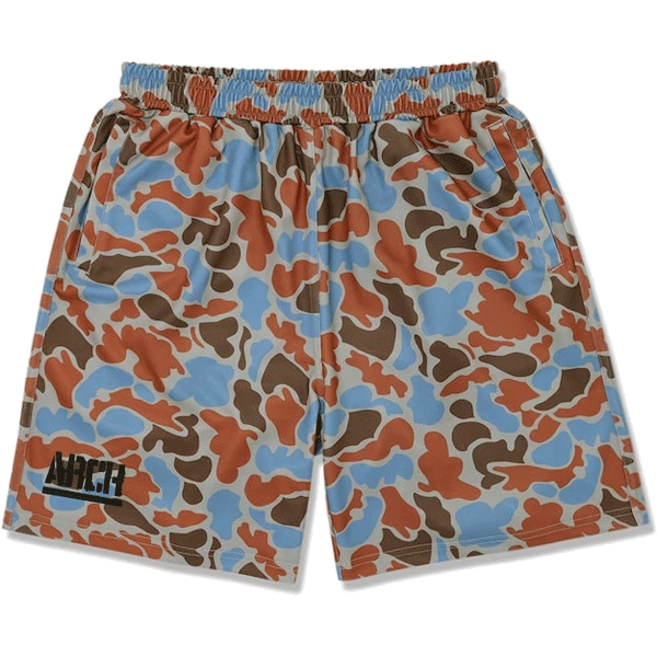 ☆ネコポス送りとどける☆ Arch duck camo shorts B126-103【Arch】アーチ形 提げ篭御召しもの