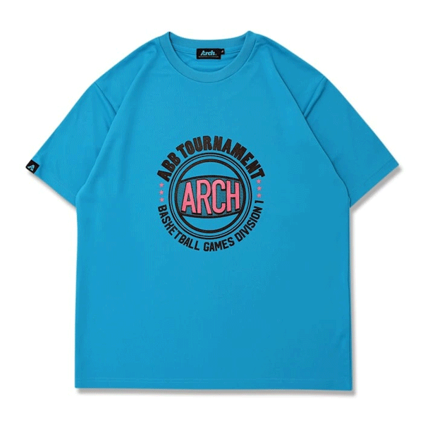 ☆ネコポス配送☆ Arch brush heart tee [DRY] T125-133 【Arch】アーチ バスケットウェア