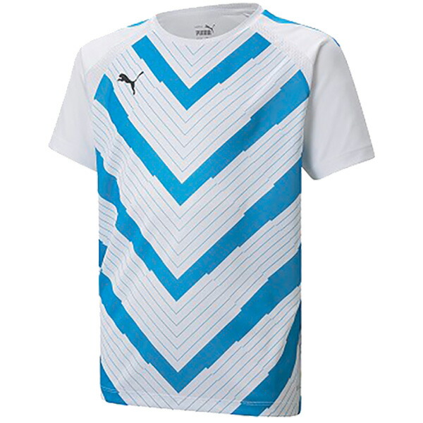 販売 ☆ネコポス対応可☆PUMA ジュニア ＴＥＡＭＬＩＧＡグラフィック 半袖Tシャツ 658092-46 PUMA プーマジュニアサッカーウェア  whitesforracialequity.org