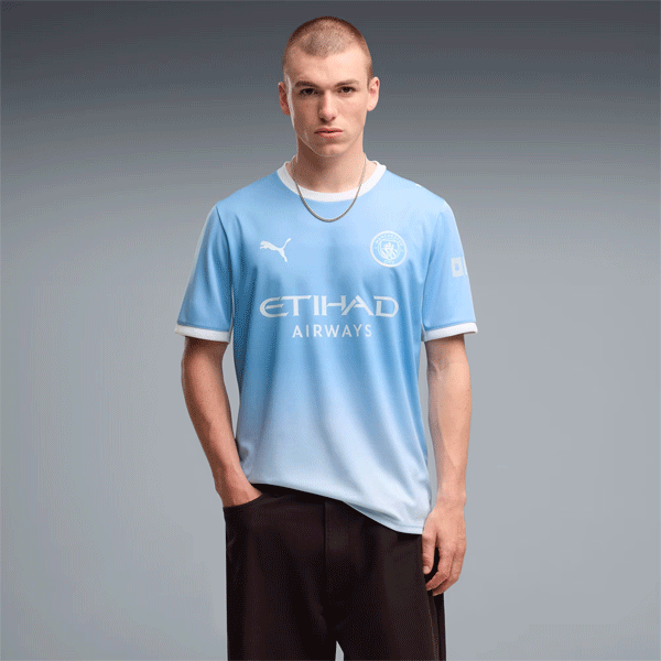 ☆ネコポス送りとどける☆PUMA メンズ 2026-27 マンチェスターシティ FC 介護ホーム 写し物 半袖 制服 784326-01 【PUMA】ピューマ 蹴球お召しもの