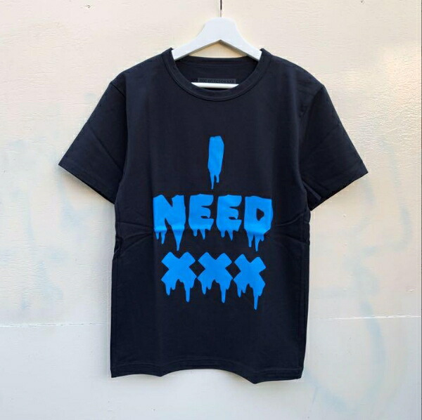 【GOD SELECTION XXX】 I NEED XXX プルオーバー 青【新品】
