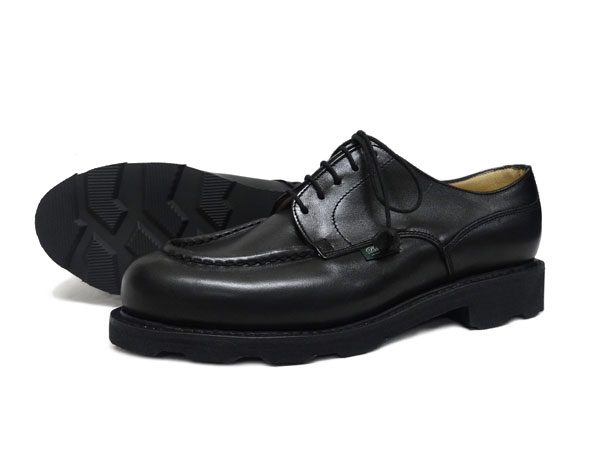 【お手入れ用クリームプレゼント中】パラブーツ レディース シャンボード ブラック Paraboot Chambord 743712　Noir ビジネスシューズ Uチップ 〔FL〕【楽ギフ_包装】 【送料無料】
