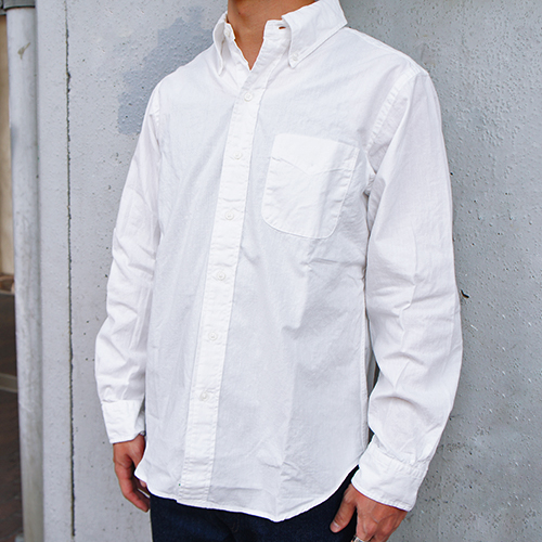 【楽天市場】orSlow オアスロウ 01-8012 BUTTON DOWN SHIRT ボタンダウンシャツ メンズ 〔FL〕【楽ギフ_包装