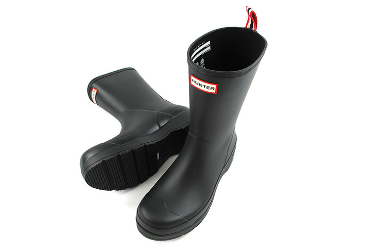 楽天市場 ハンター レインブーツ ラバーブーツ メンズ 新色 防水 ブラック パープル 25cm 26cm 27cm 28cm Hunter Mfs9087rma Flisco