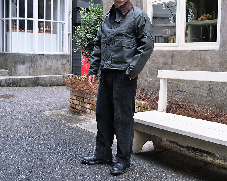 軽量な折り畳み自転車 Barbour バブアー スペイ オイルドジャケット 