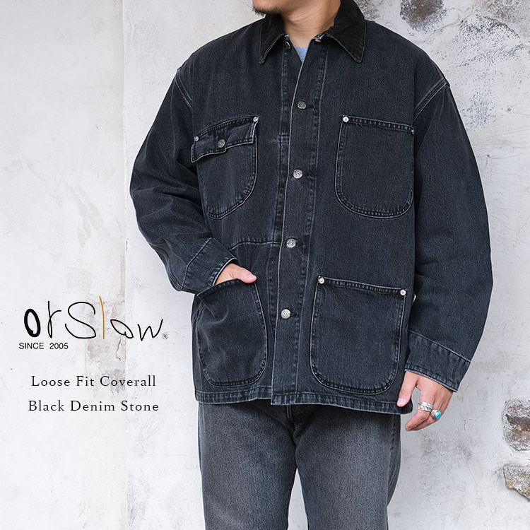 楽天市場】orSlow オアスロウ 01-6150 40'S COVERALL カバーオール