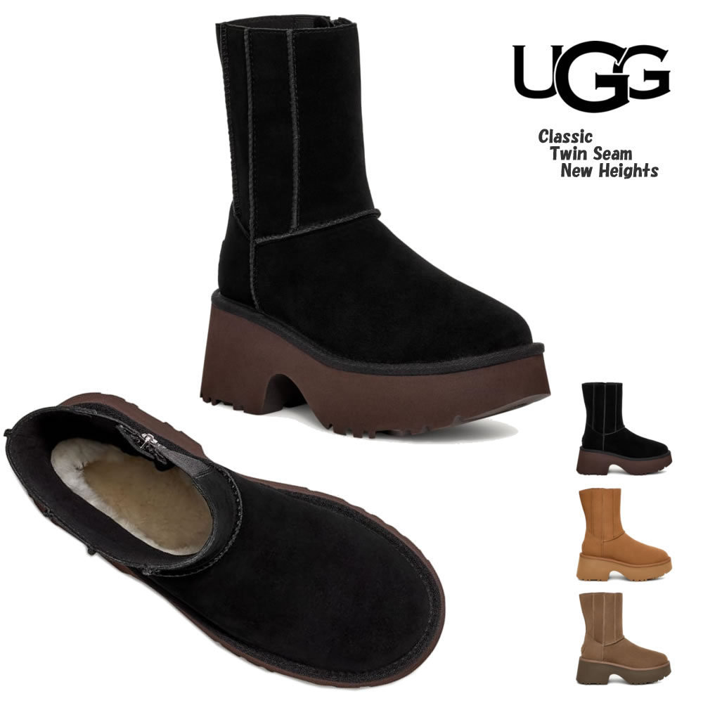 楽天市場】・UGG｜W Classic Twin Seam New Heights Suede/ アグ