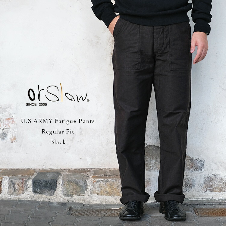 orslow オアスロウ ベイカーパンツ ファティーグ M 日本製 予約商品(お届け予定 9月頃以降) orSlow オアスロウ