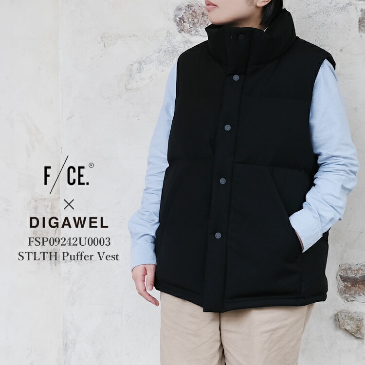 F/CE.×DIGAWEL Puffer Vest ダウンベスト F/CE. STLTH Puffer Vest(F/CE.×DIGAWEL) / エフシーイー STLTH