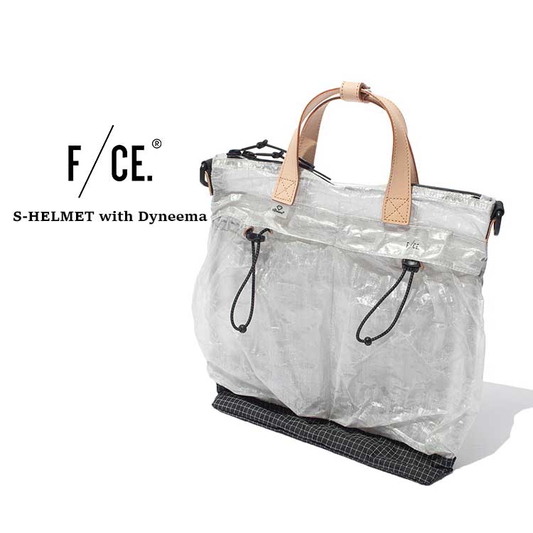 エフシーイー F/CE.　ショルダーバッグ メンズ レディース FDY32241B0001 S-HELMET with Dyneema ヘルメットバッグ 2way ダイニーマ ホワイト