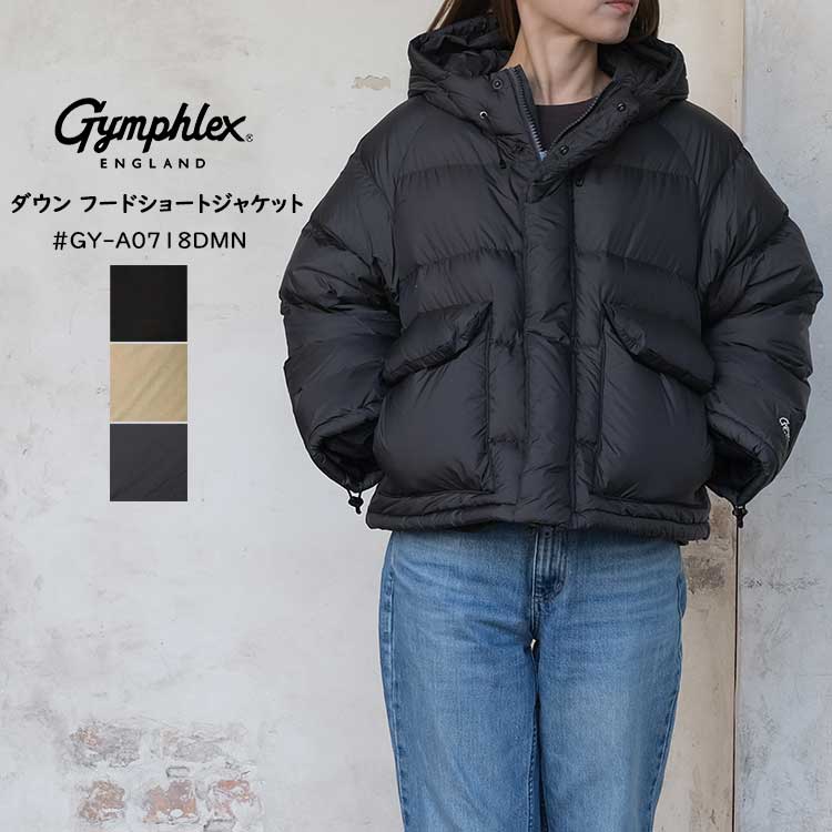 楽天市場】GYMPHLEX ジムフレックス ホワイトグース ダウンジャケット