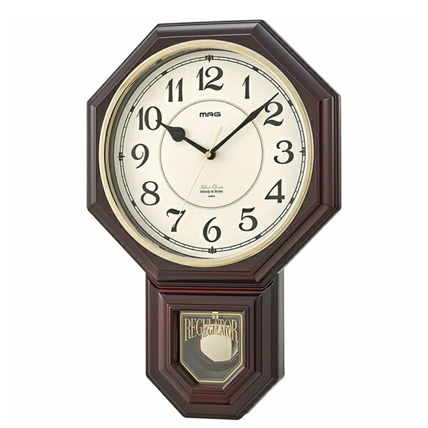 楽天市場】ノア精密 ウエストミンスターチャイム 電波時計 振り子時計