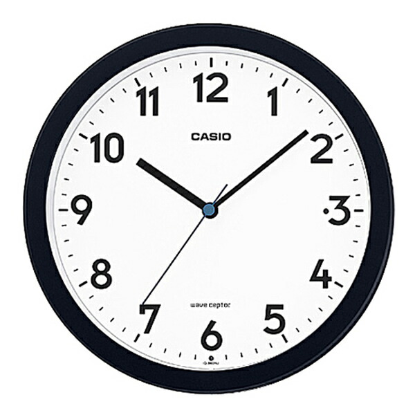 カシオクロック アナログ 電波時計 掛置兼用時計 夜見えライト 秒針停止機能 IQ-860NJ-1JF 【カシオクロック正規販売店】【CASIO】【送料無料】【プレゼントにおすすめ】【モノ・フロート】