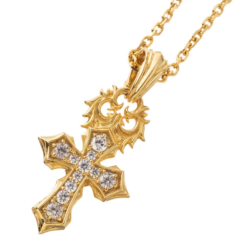 アルテミスクラシック タイニーパヴェクロスチャーム ACP0366 ArtemisClassic Tiny pave cross charm シルバーアクセサリー silver jewelry