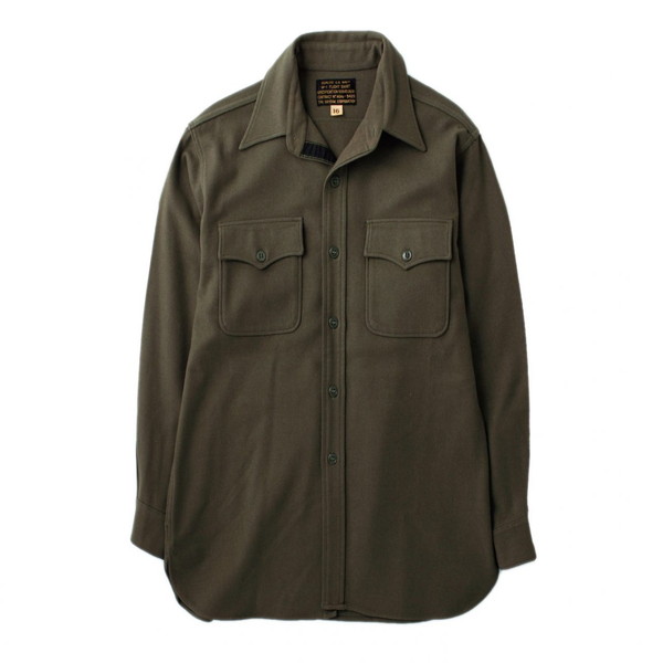 【極美品】BUAERO 米軍実物1950年代W-1フライトシャツ