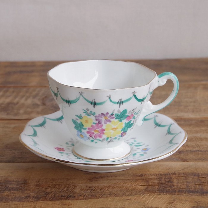 Foley フォリー MingRose カップ＆ソーサー＆プレート Foley フォリー