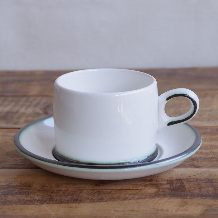 ウェッジウッド アークティック カップ＆ソーサー ヴィンテージ 食器 Wedgwood Arctic #260309-7 【海外直輸入中古品】