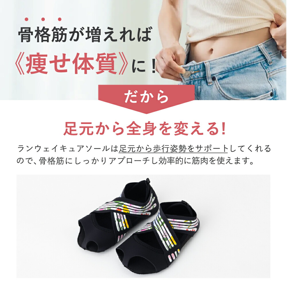 ランウェイキュアソール【Runway Cure Sole】 ダイエットインソール