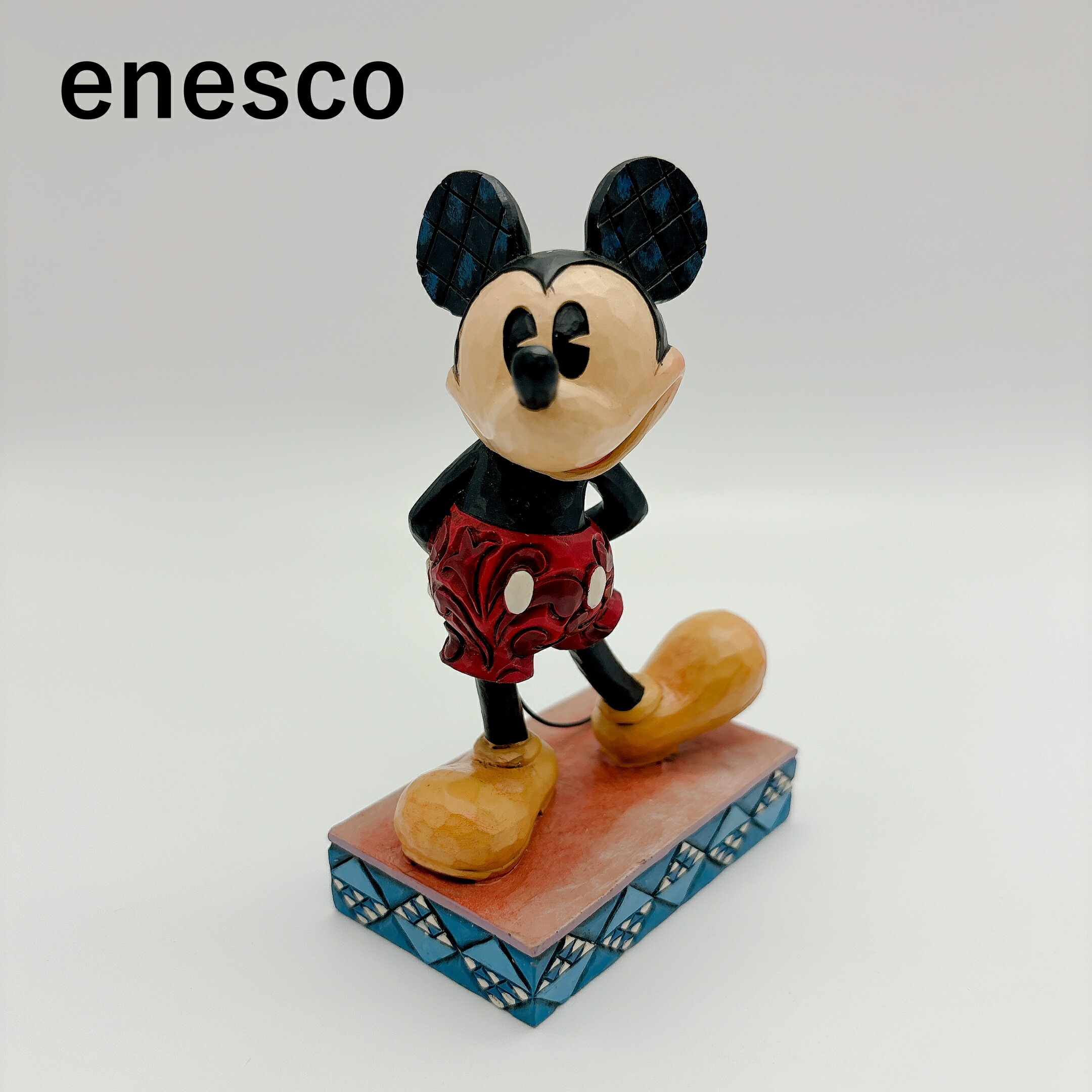 楽天市場】陶磁器製 手作り人形 NAO【大好きミッキー！！】(高