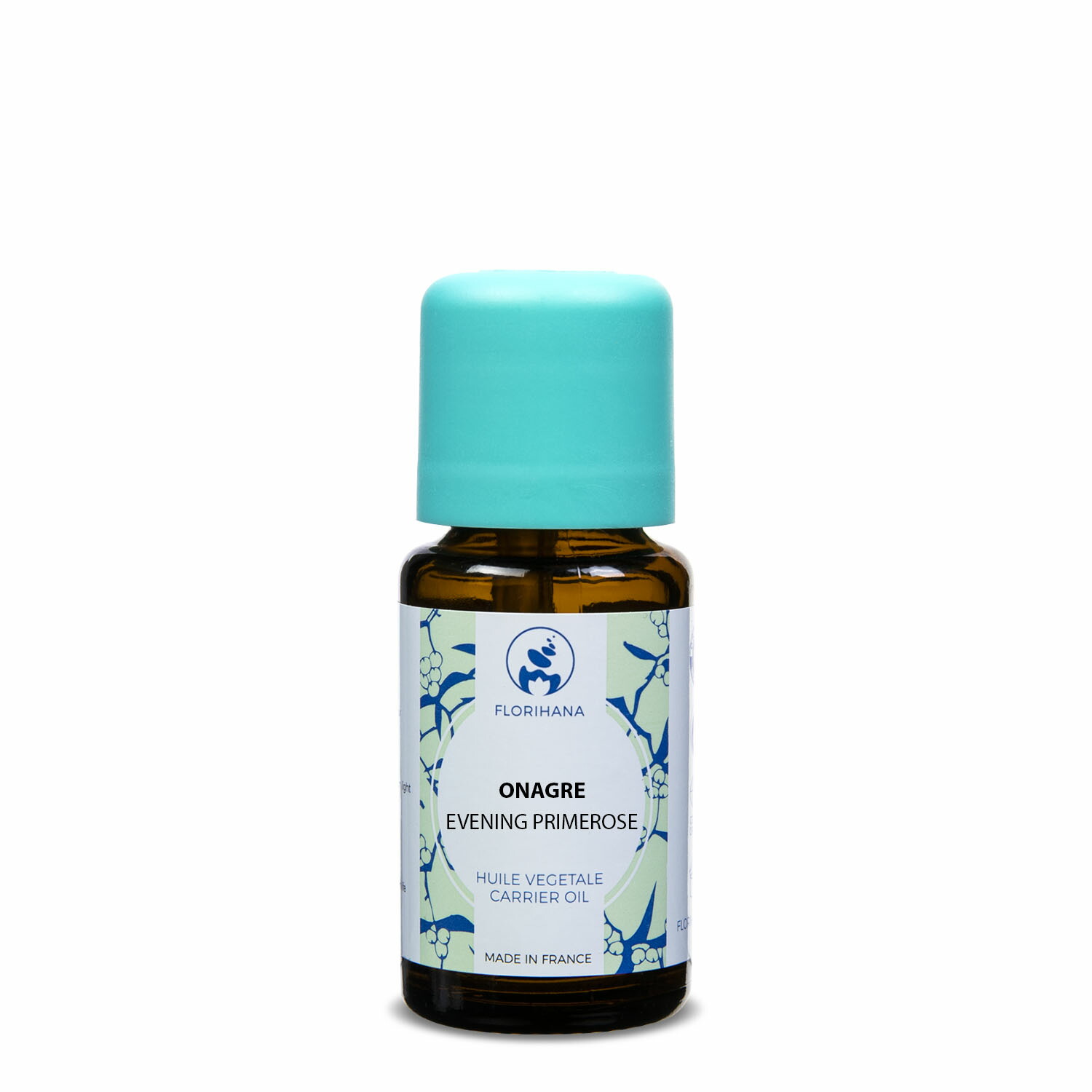 【オーガニック】 イブニングプリムローズ 月見草 15ml 未精製 【キャリアオイル 植物油 ベースオイル スキンケア アロマ フロリハナ Florihana】