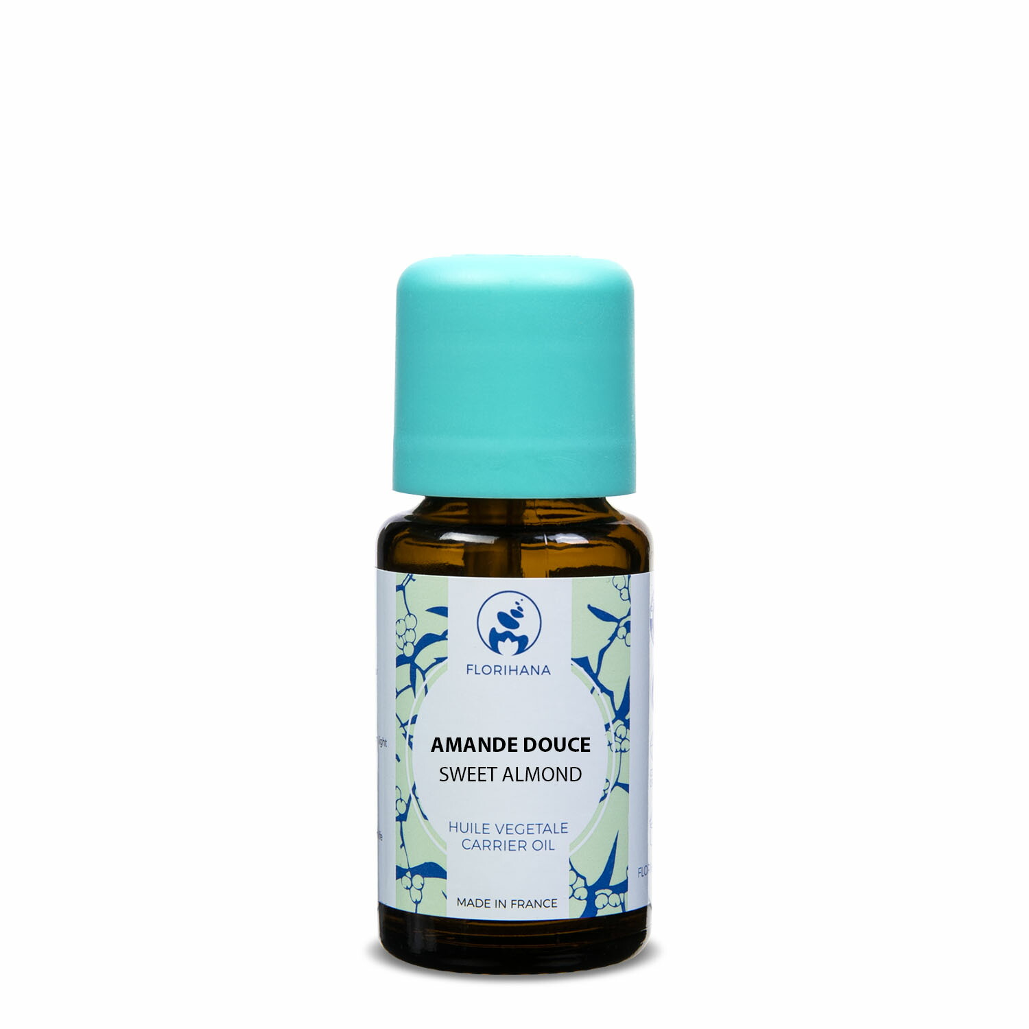 【オーガニック】 スイート アーモンド　15ml 【キャリアオイル 植物油 ベースオイル スキンケア アロマ フロリハナ Florihana】