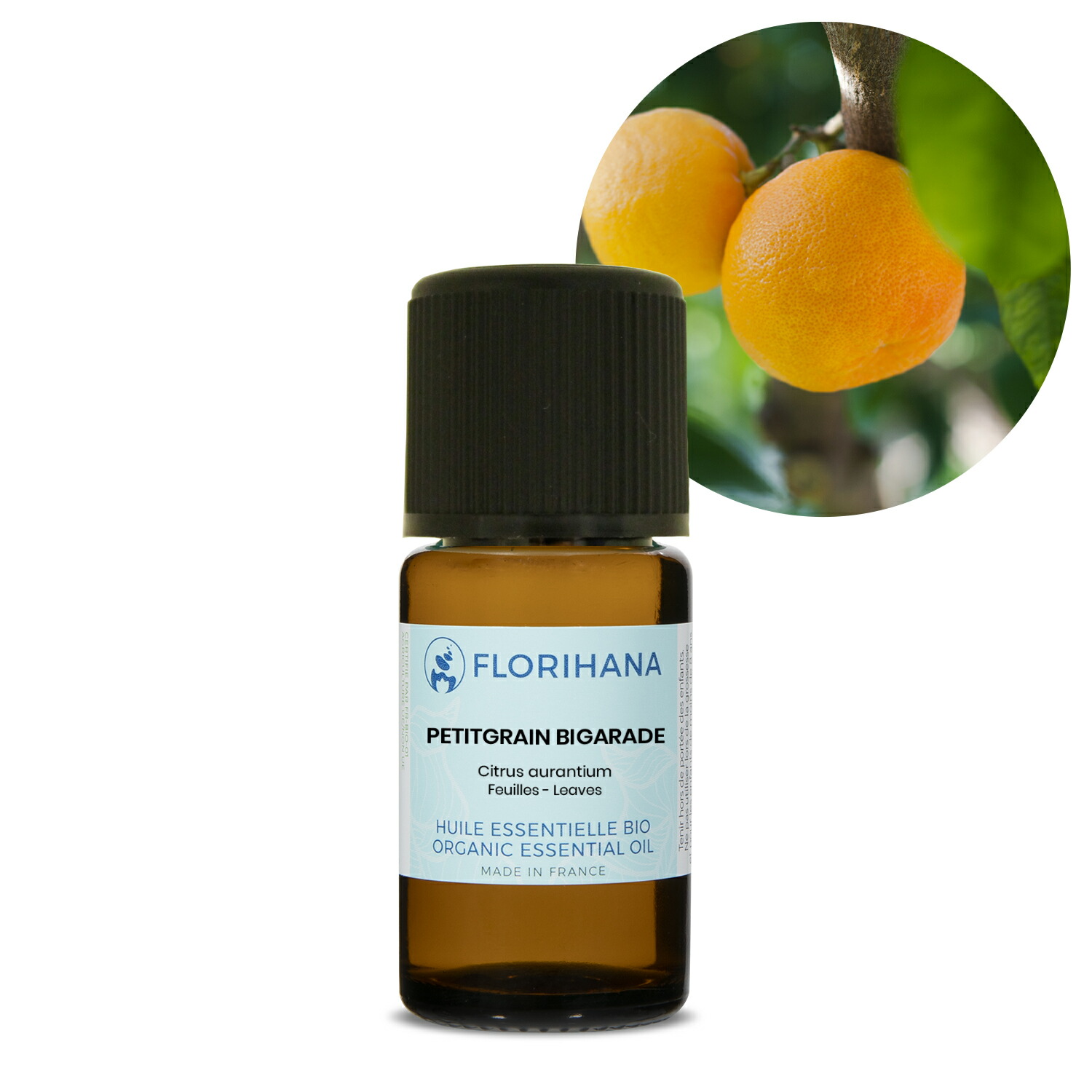 【オーガニック】 プチグレン　15g(16.9ml) 【精油 エッセンシャルオイル アロマオイル アロマ フロリハナ Florihana】
