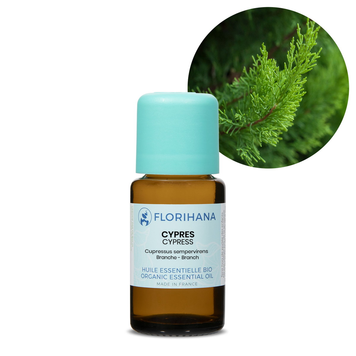 【オーガニック】 サイプレス 15g(17.4ml) 【精油 エッセンシャルオイル アロマオイル アロマ フロリハナ Florihana】