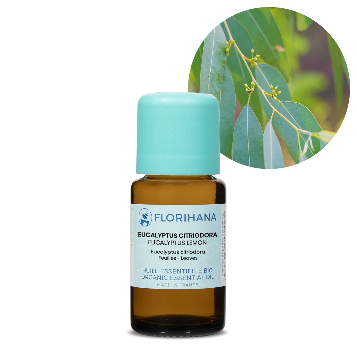 【オーガニック】 ユーカリ レモン 15g(17.2ml) 【精油 エッセンシャルオイル アロマオイル アロマ フロリハナ Florihana】